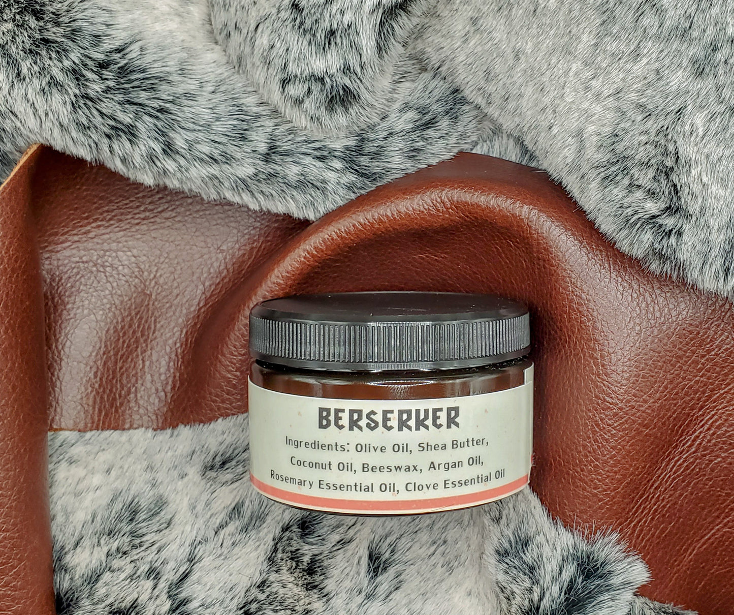 Berserker Beard Grooming Set // Beard Oil Beard Balm Beard Shampoo // Rosemary and Clove Scented