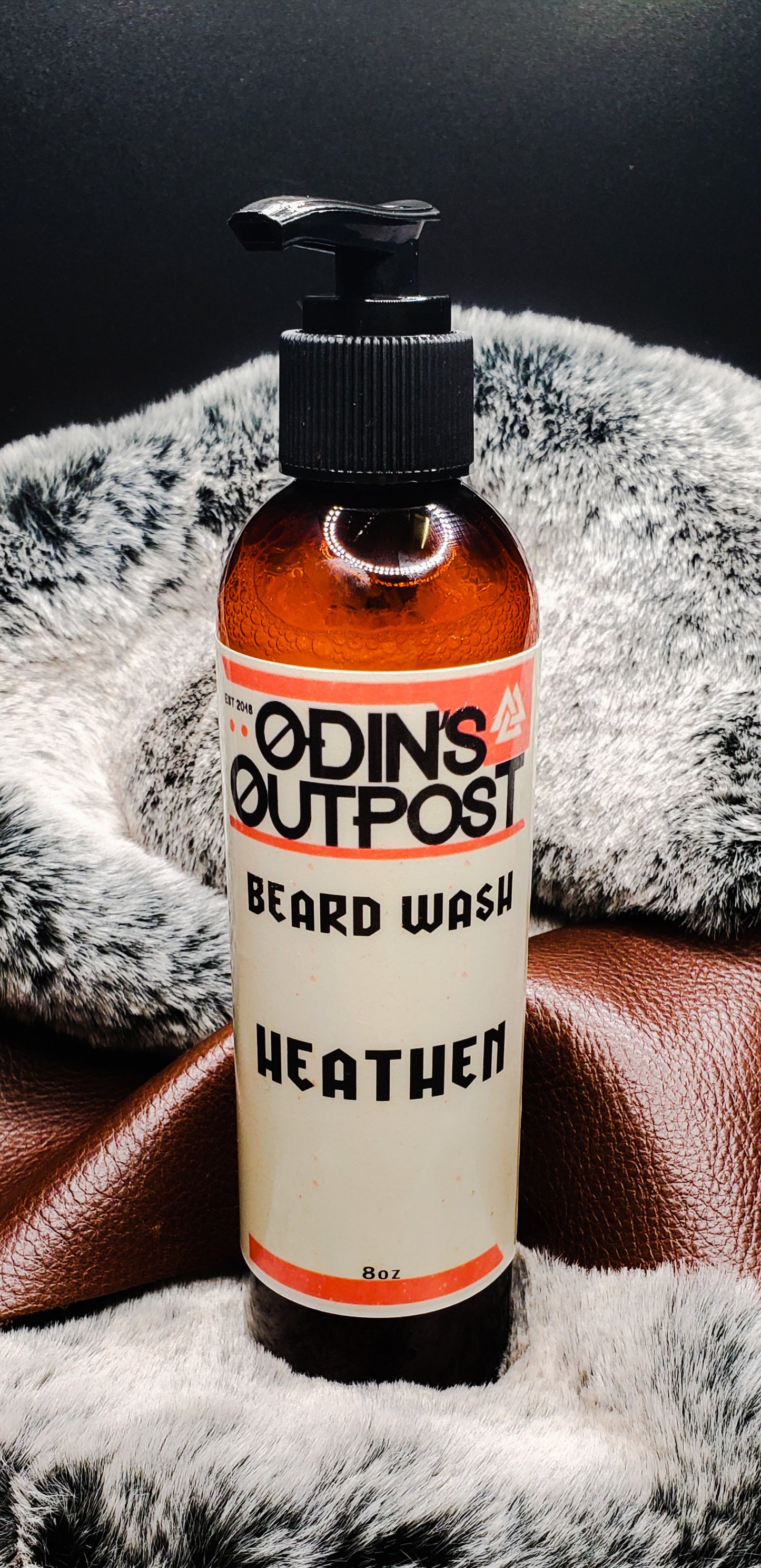 Heathen Beard Wash // Bergamot Cedarwood Beard Shampoo