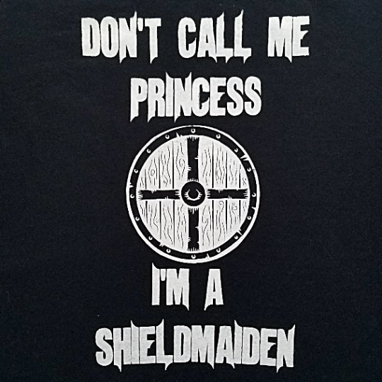 Viking Shieldmaiden Short Sleeve T-Shirt