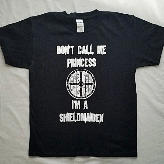 Viking Shieldmaiden Short Sleeve T-Shirt